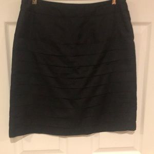 Calvin Klein Pleated Pencil Skirt